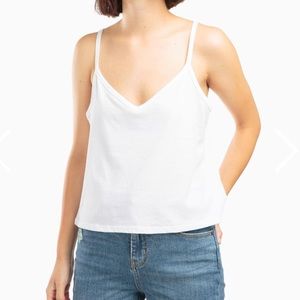 Richer Poorer WOMEN'S SPAGHETTI CROP TANK